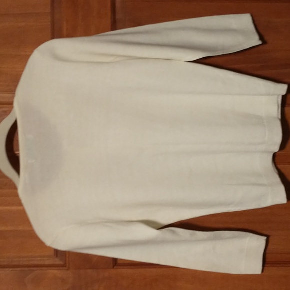 i.e. woman's size S 3/4 sleeve lightweight cardigan w beads, faux gems - Picture 10 of 12